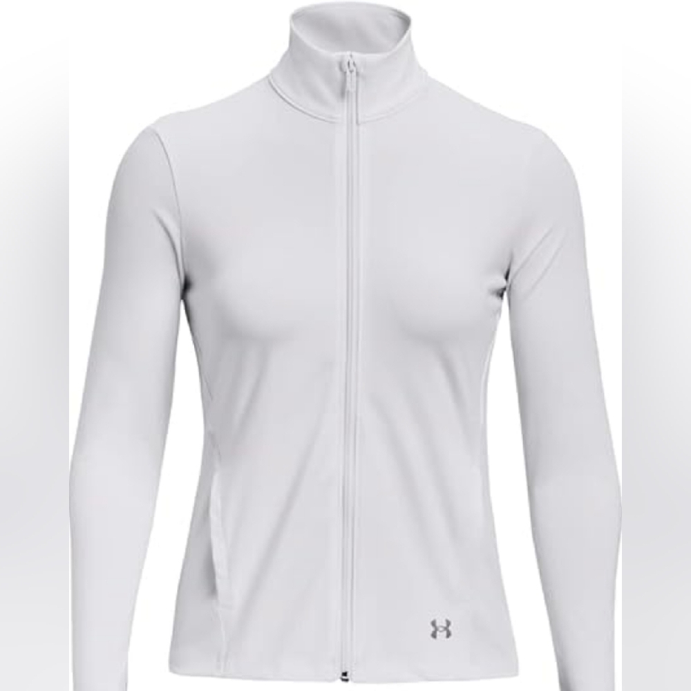 Under Armour White Full-Zip Jacket
